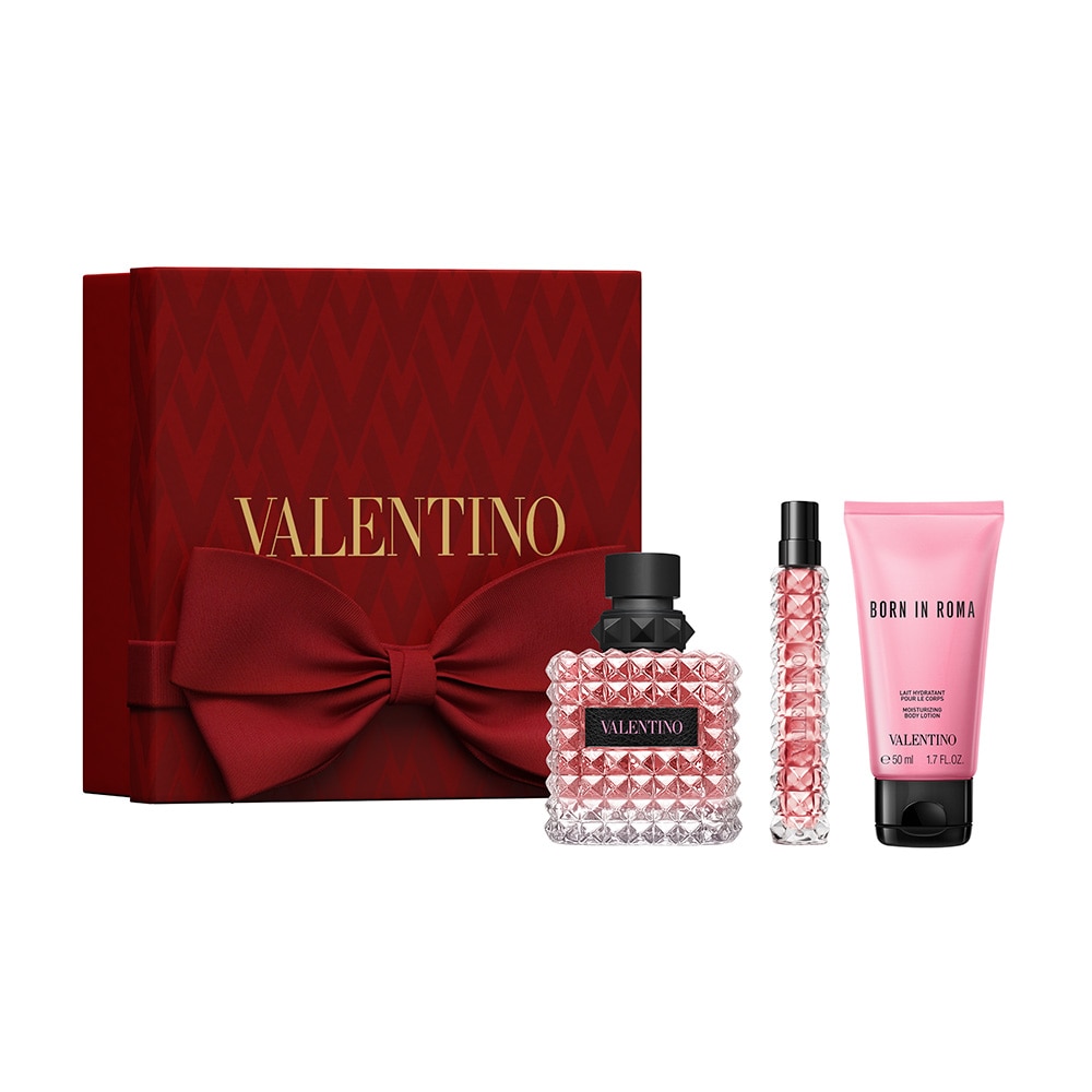 SET BORN IN ROMA DONNA EAU DE PARFUM